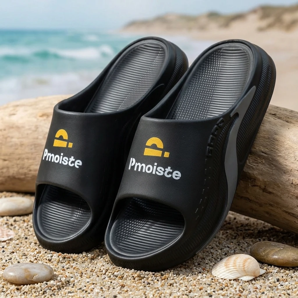 

Men's Platform Slipper EVA Sole Geometric Arch Support Soft Non Slip Casual House Indoor Shoes