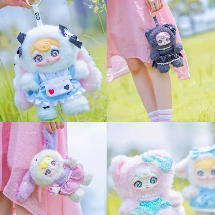 

New In Stock Nommi Sunycoco Bunny Rebellious Sweetheart Series Blind Box Anime Action Figures Baby Doll Backpack Pendant Gifts