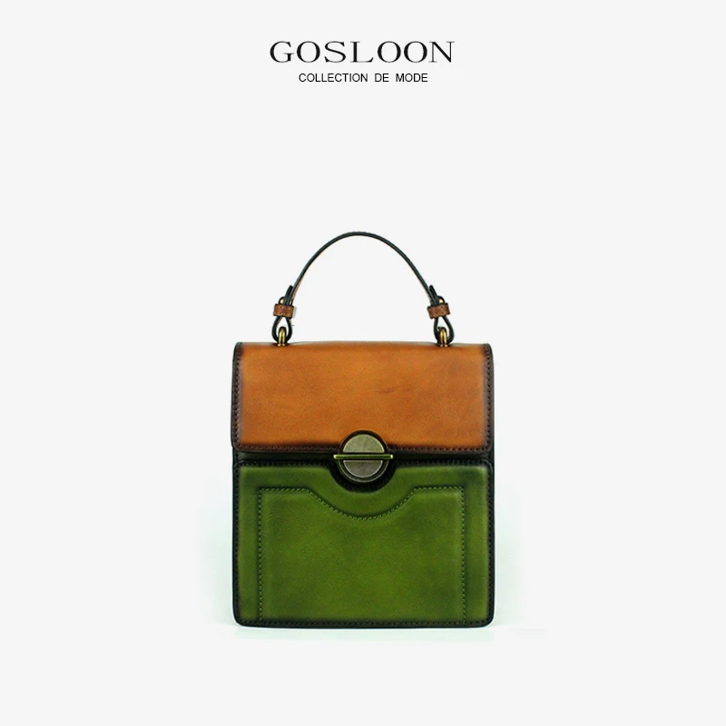 GOSLOON-Women's Bags Brand New 2022 Original Fashion Handbags Crossbody Shoulder Bags Women Leather Designer Fashion Luxury Wall