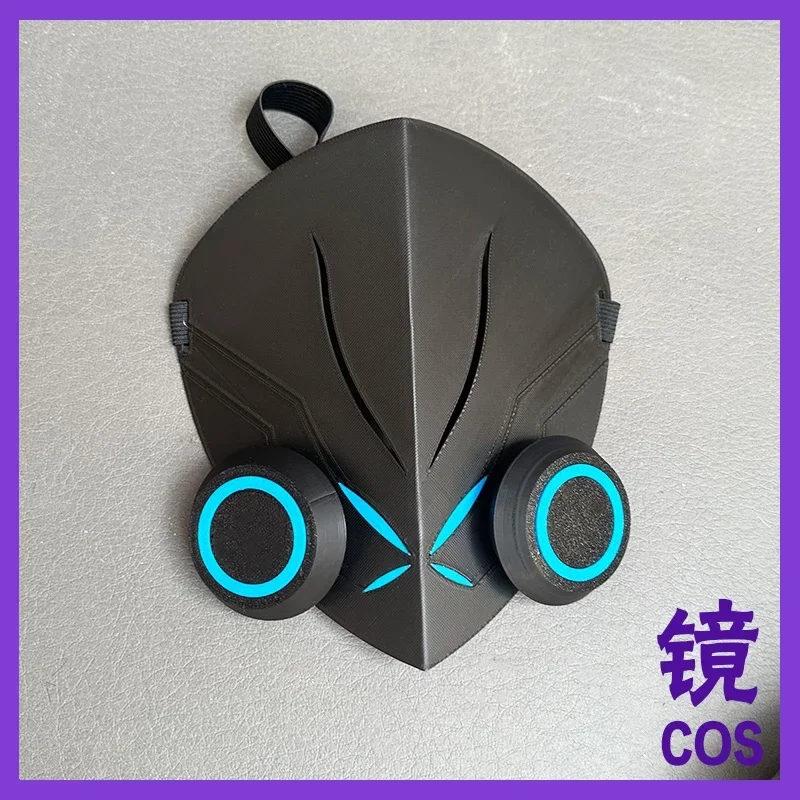 

Хакари Ацуко Косплей Маска Halo Game Синий Архив Головной Убор Хэллоуин Костюм Аксессуар для Рождества и Необычных Вечеринок