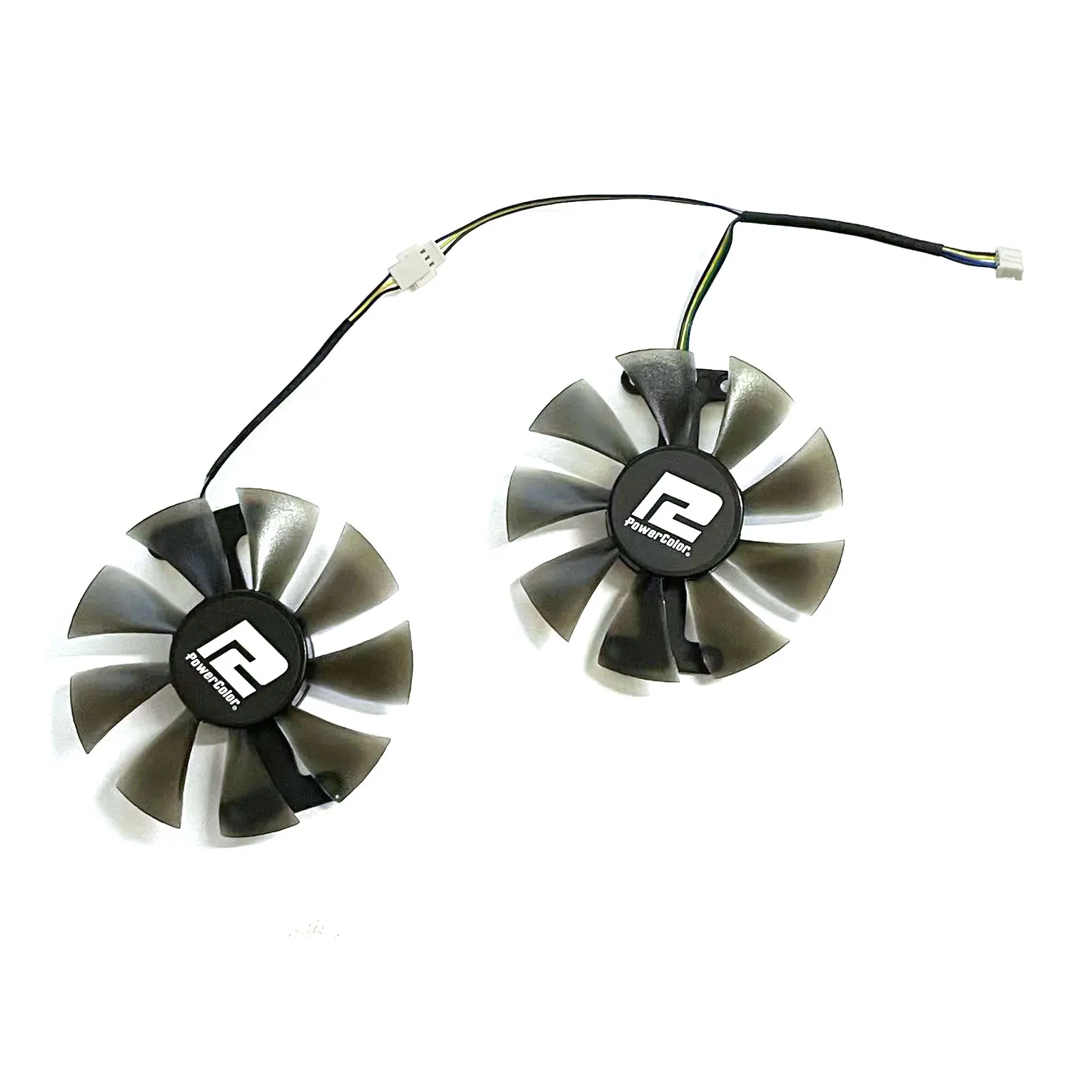 

For PowerColor Red Devil Radeon RX 470 480 580 Graphics Video Cards Cooler Fans GA91S2U 4PIN