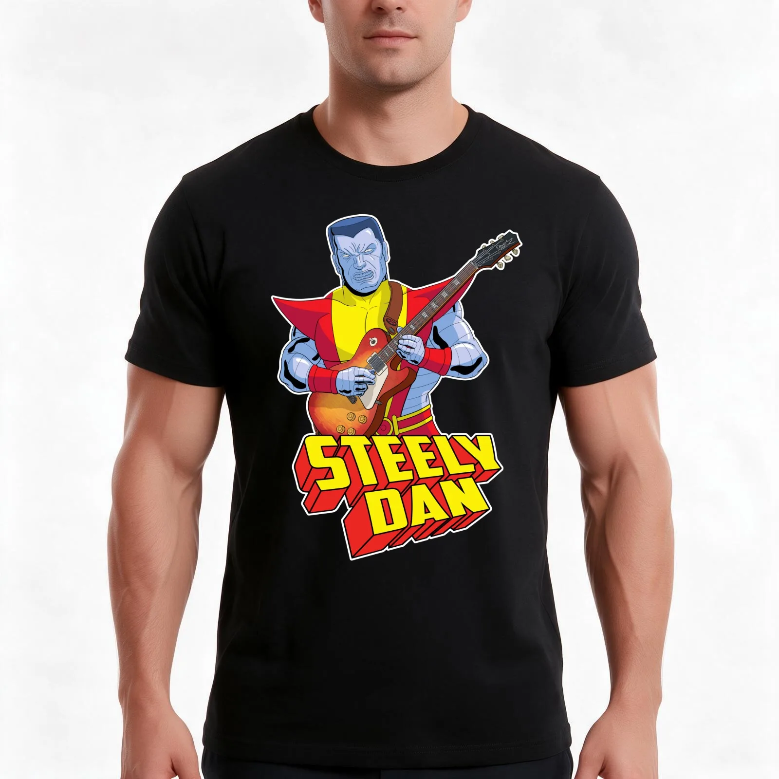 Deely Stan T-Shirt, Summer Casual Cotton Tee, Oversized Streetwear Tops, Vintage Graphic Print, Loose Fit Short Sleeve