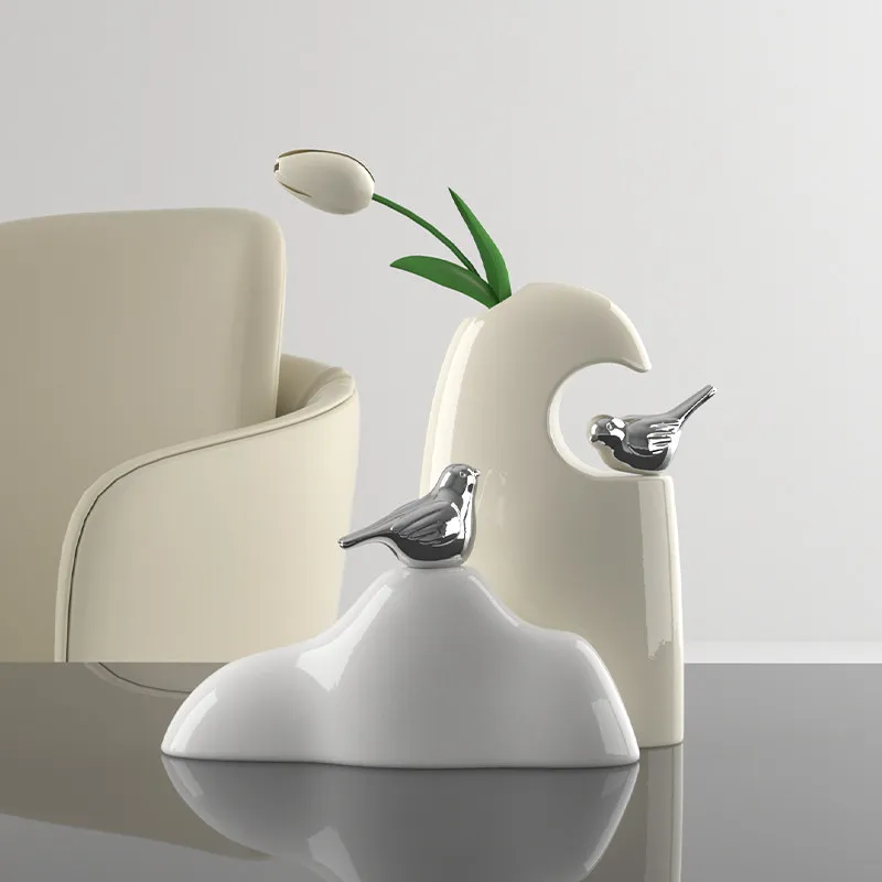 

Modern Minimalist Vase Decorations, Artistic Sophistication, Living Room Dining Table, Model Room, TV Cabinet, Home Decor, Niche