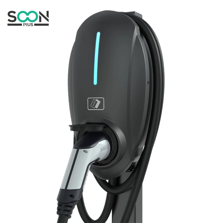 Wallbox bidirectional J1772 charger 3 phase 7kw home ev charger station electric vehicle charging pile V2G ev fast charging wal