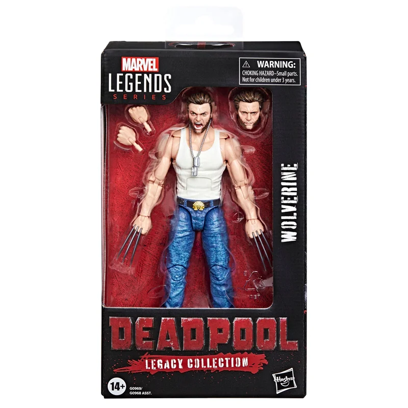 Nuovo in magazzino serie delle leggende della Marvel della serie Wolverine Action Figure modello da collezione