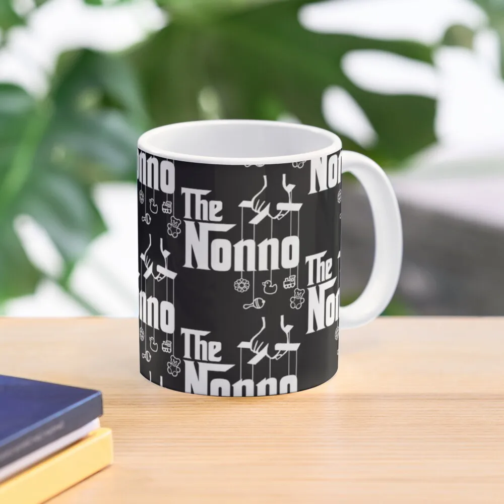 Mens The Nonno Italian Grandpa Baby Sho  Mug Gifts Coffee Photo Printed Drinkware Image Design Handle Round Simple Cup Tea