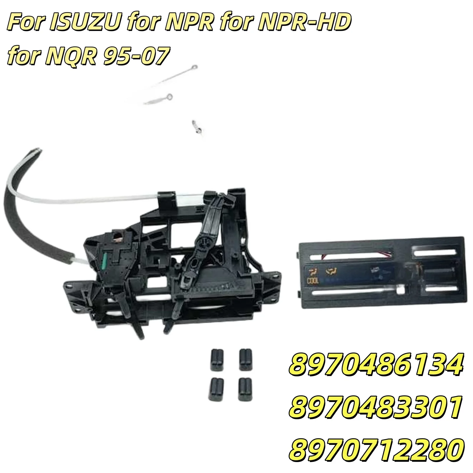 car AC Climate Controller Panel Switch Unit 8970486134 8970483301 8970712280 For ISUZU for NPR for NPR-HD for NQR 1995-2007