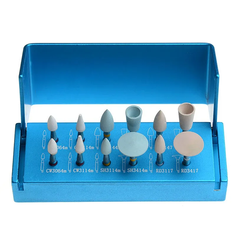 

Dental Material RA1112 Composite Polishing Kit for Low Speed Contra Angle Handpiece Teeth Whitening Polishing Bistrique