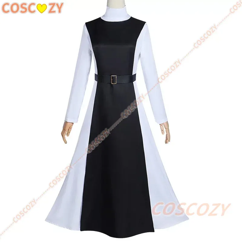 영화 이매큘레이트 코스튬 헤드기어 세실리아 코스프레 의상 판타지 수녀 드레스 슈트 신규 상품
