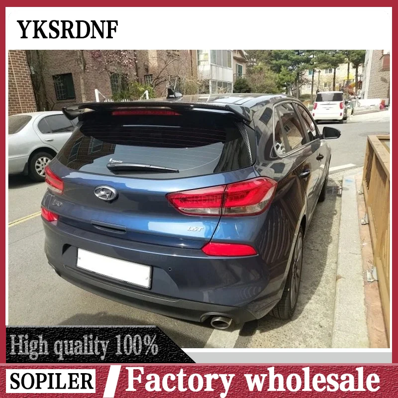 

Спойлер для Hyundai I30 I20, высококачественный спойлер из АБС-углеродного волокна, материал с рисунком, спойлер для заднего крыла автомобиля 2008-2021