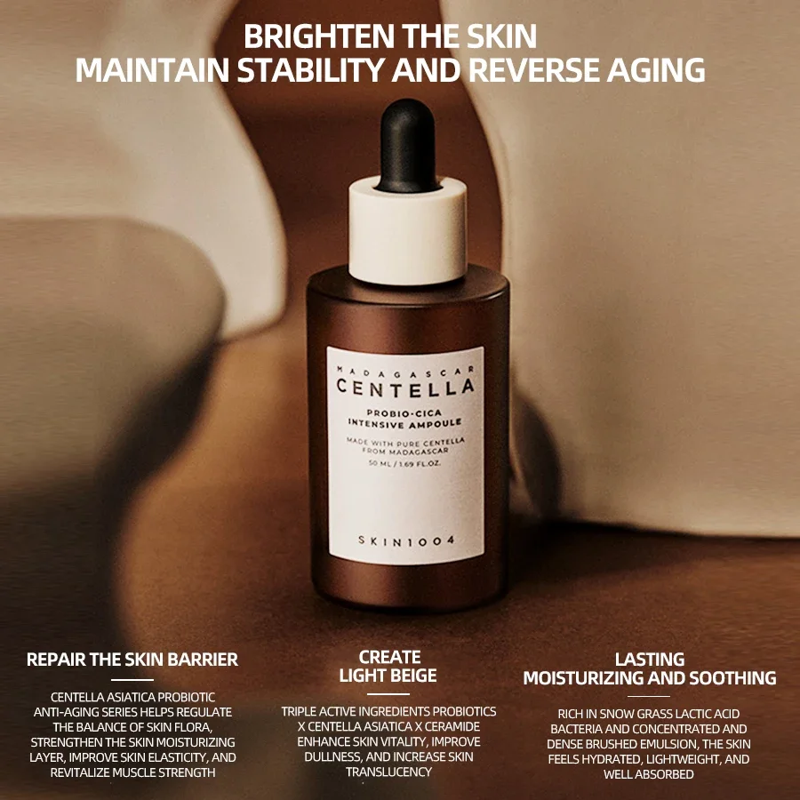 SKIN1004 Centella Ampoule Essence ترطيب الوجه اشراق حب الشباب العناية بالبشرة العناية بالبشرة الكورية