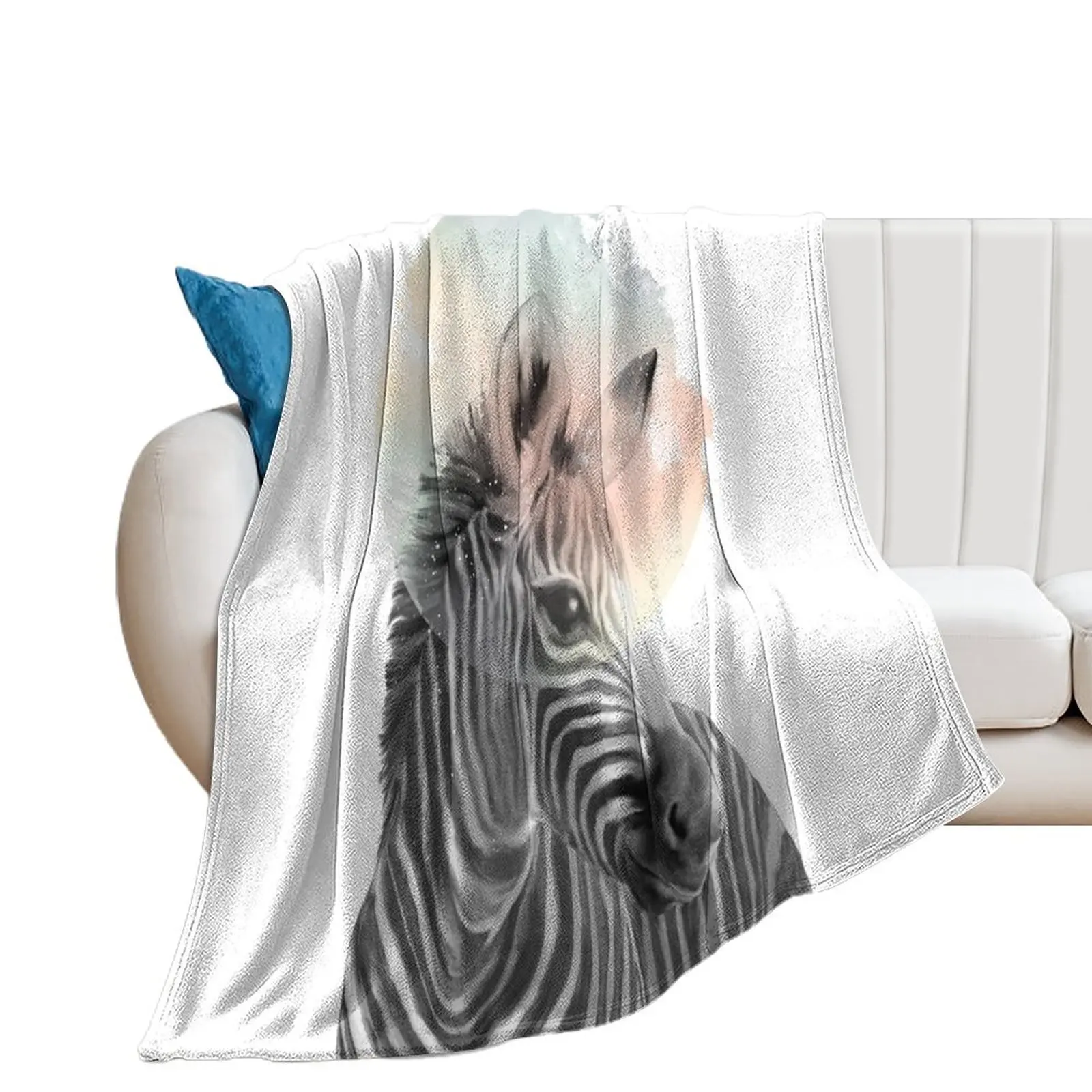 

Zebra // Dreaming Throw Blanket Polar Custom Blankets