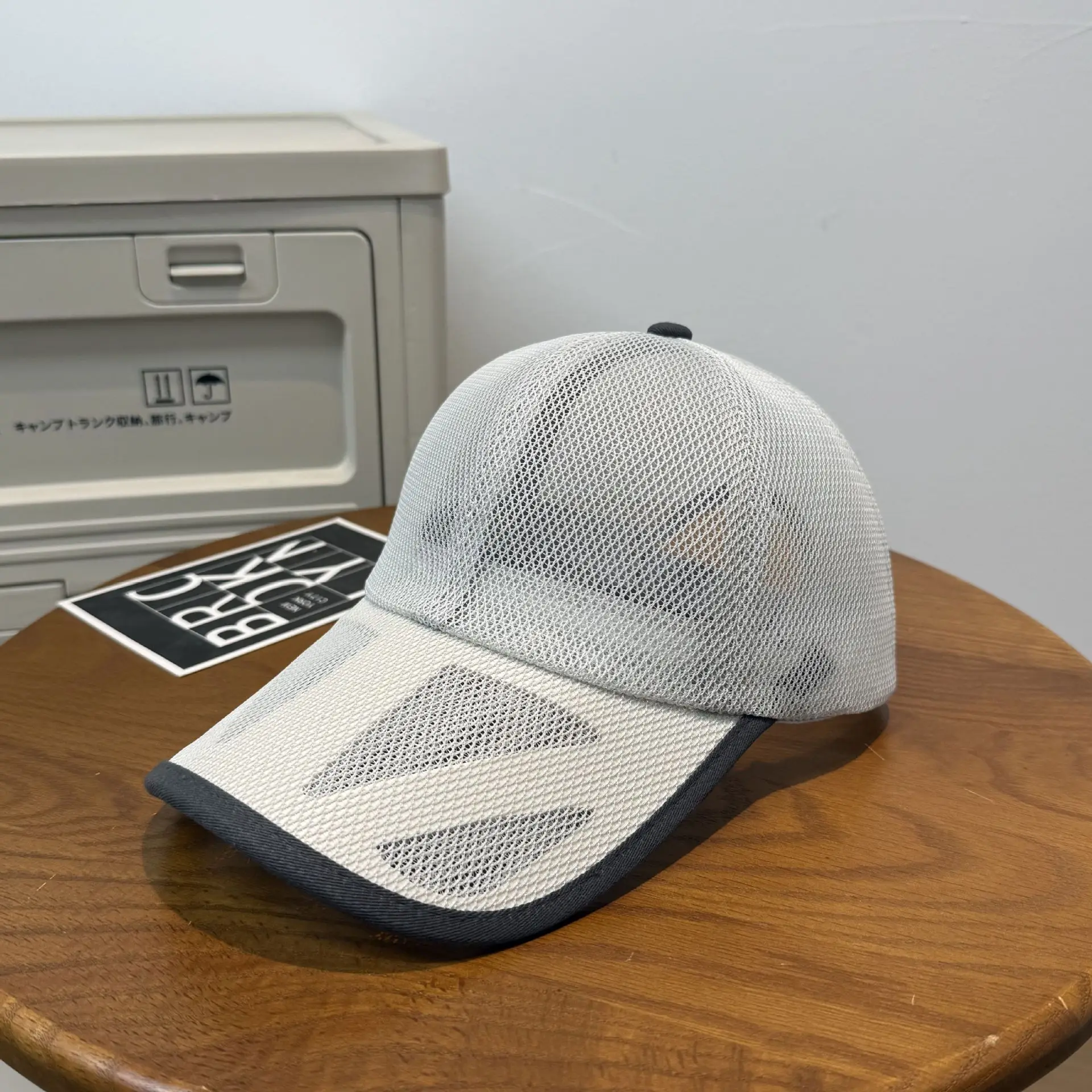 Sommer-Baseballkappe mit Hohlem Rand und Atmungsaktivem Vollnetz, Unisex, Verstellbarer Sonnenhut für Outdoor-Aktivitäten – Detail 13