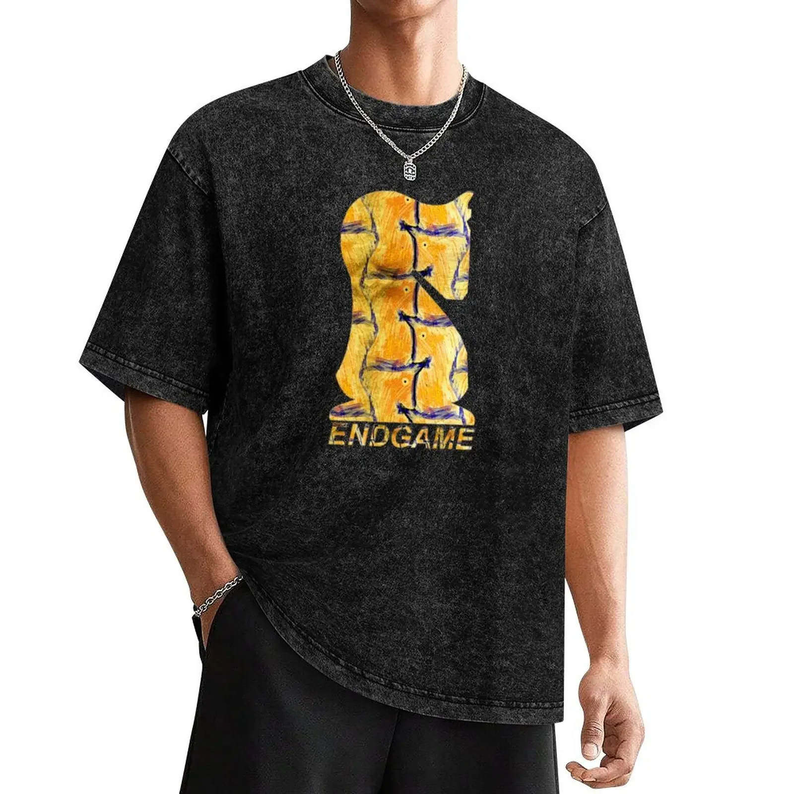 Golden Knights - Endgame T-Shirt summer top designer shirts cheap stuff essential t shirt cotton t shirt men