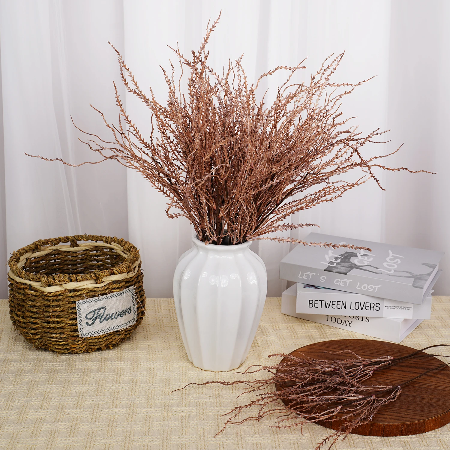 5 Piezas de Ramas de Abedul Artificiales, Ramas de Planta de Abedul, Decoración para el Hogar, Bodas, Fiestas, Arreglos Florales DIY, Decoración de Primavera para el Hogar