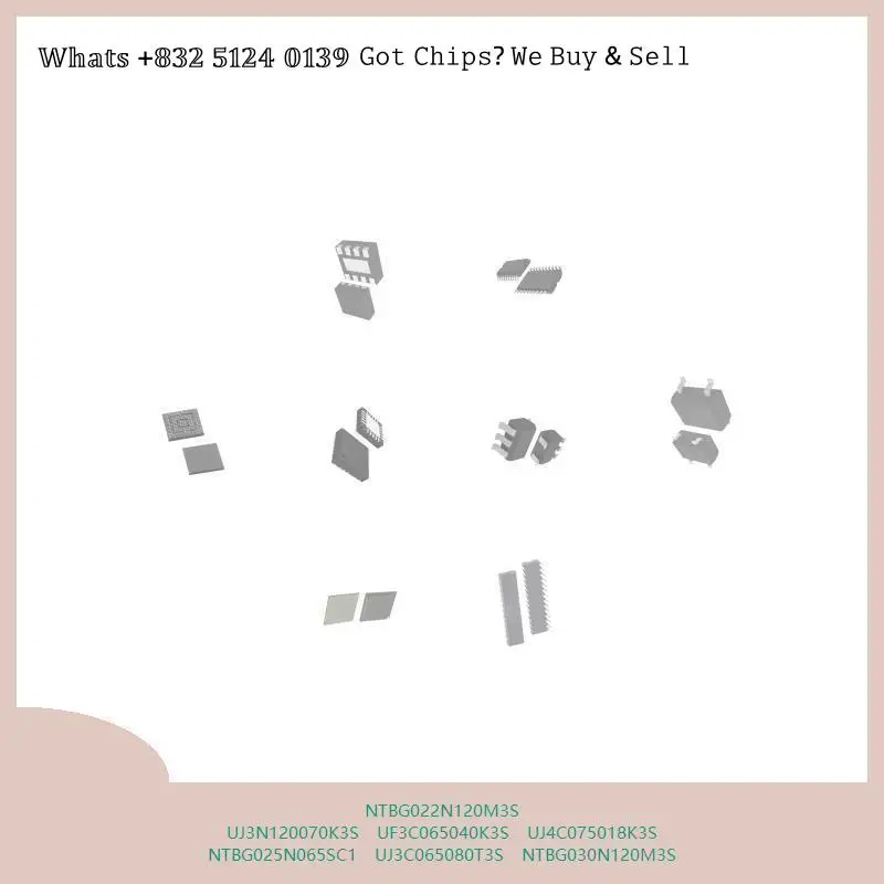 chip-circuito-integrado-chip-mcu-ntbg022n120m3s-uj3n120070k3s-uf3c065040k3s-uj4c075018k3s-ntbg025n065sc1-uj3c065080t3s