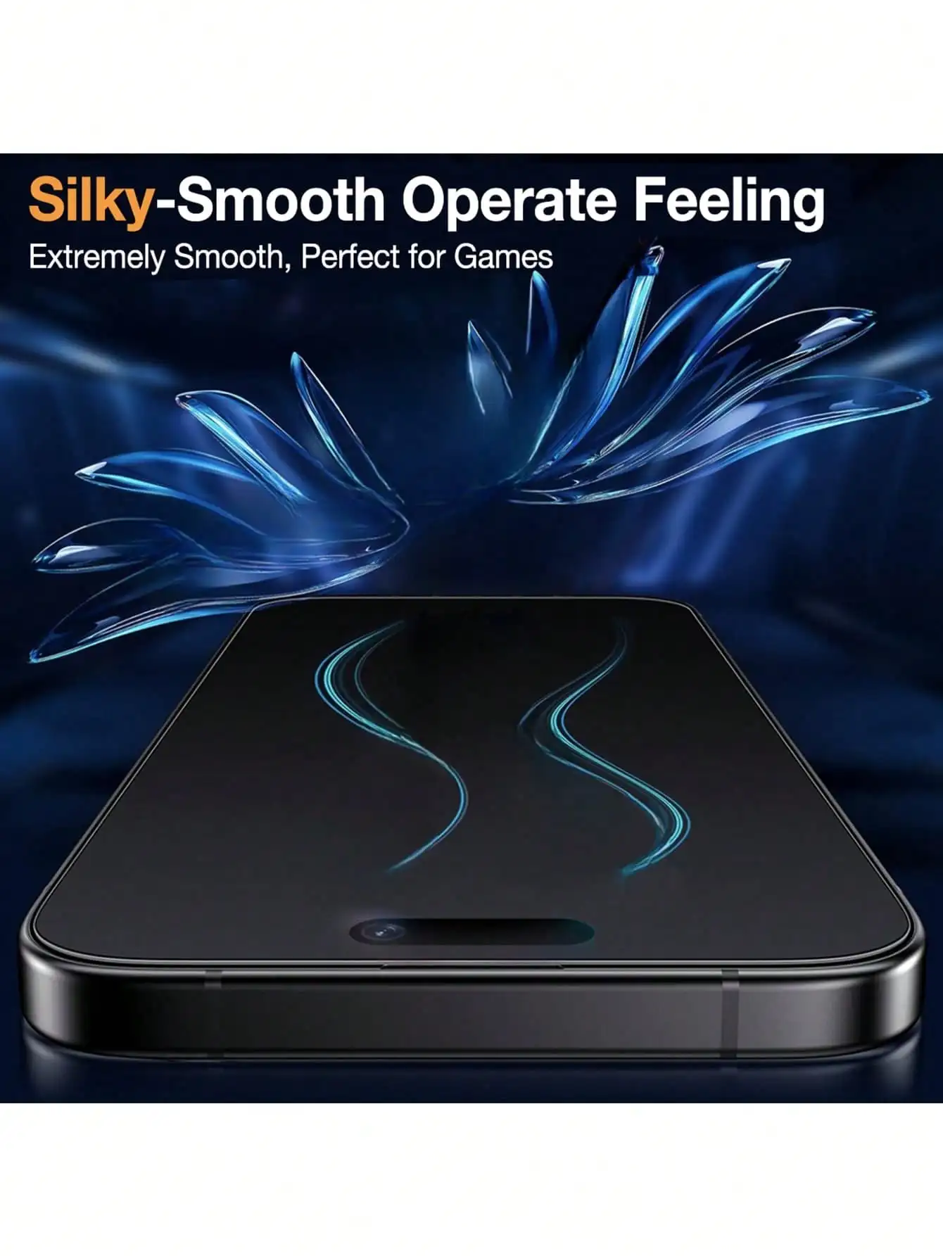 3 قطع واقي شاشة من الزجاج المقسى غير اللامع مضاد للنظر متوافق مع آيفون 17 برو ماكس/17 برو/17 اير/17/16 برو ماكس/16 برو/16