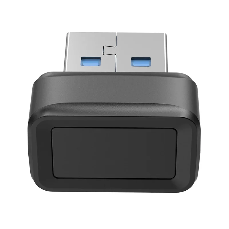 

T82C Hot Sale-USB Fingerprint Key Reader FIDO U2F Speedy Matching Security Key Windows Hello Anti-Spoofing Mini Fingerprint Read