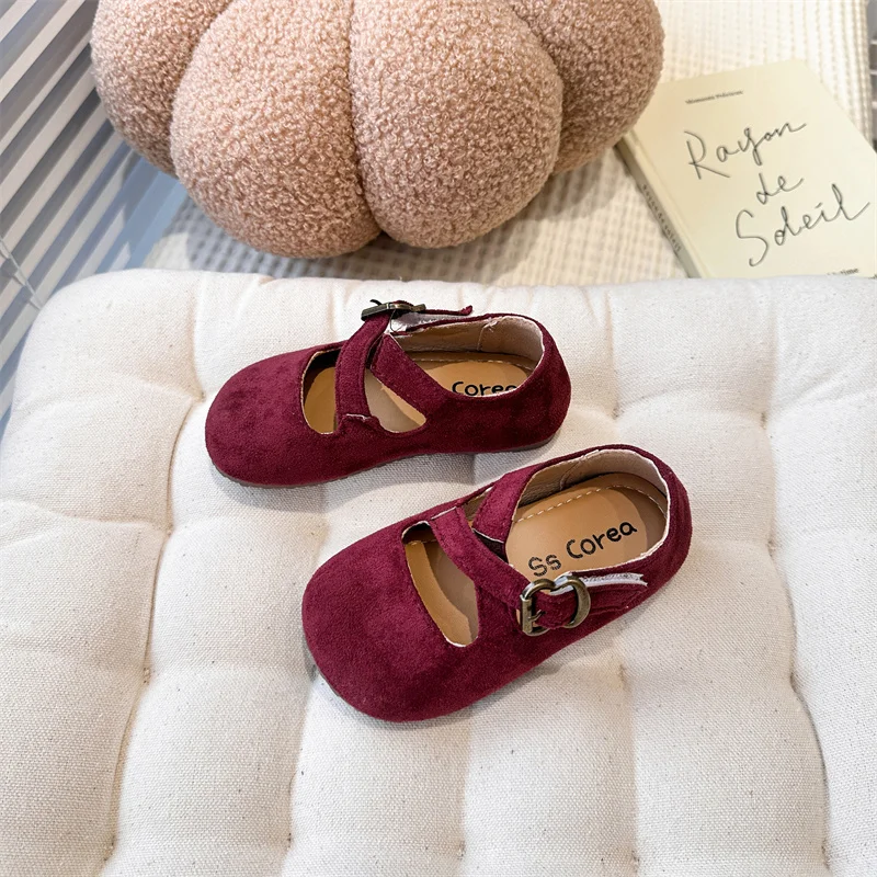 2025 أحذية الفتيات خفيفة الوزن وأنيقة طفل أطفال الشقق الطفل عارضة الساخن بيع أحذية الأطفال عالية الجودة #3