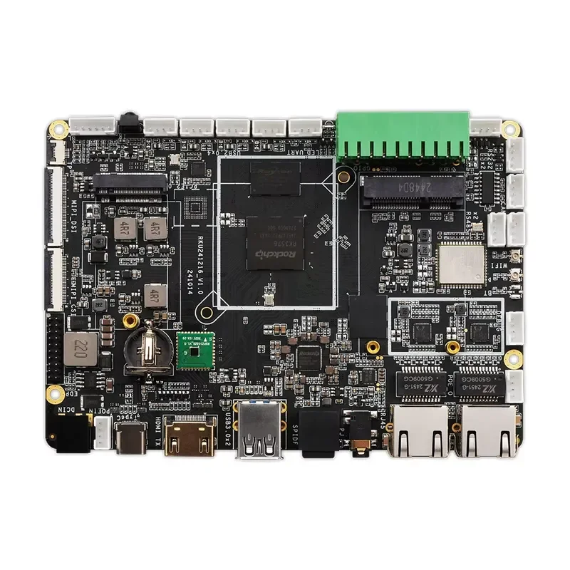 2026 Hot! Geniatech DB3576 Supports Android Linux Debian Compact 3.5 Inch IoT Single-board Rockchip RK3576 Industry