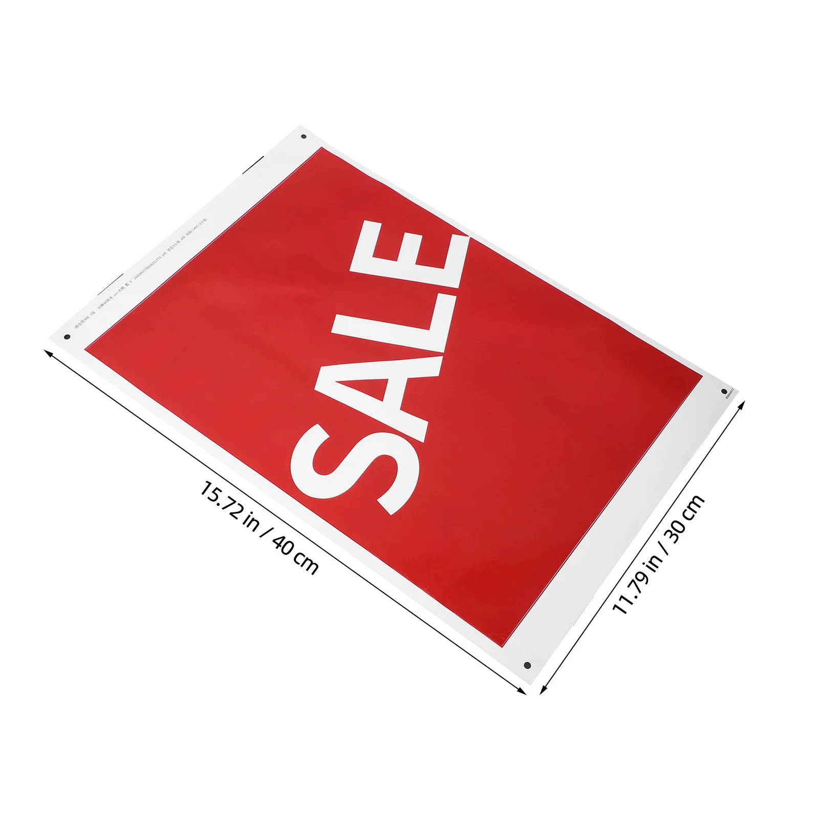4Pcs Waterproof Retail Sale Sign Bright Colors Increase Foot Traffic for Various Environments Garage Sale Stickers