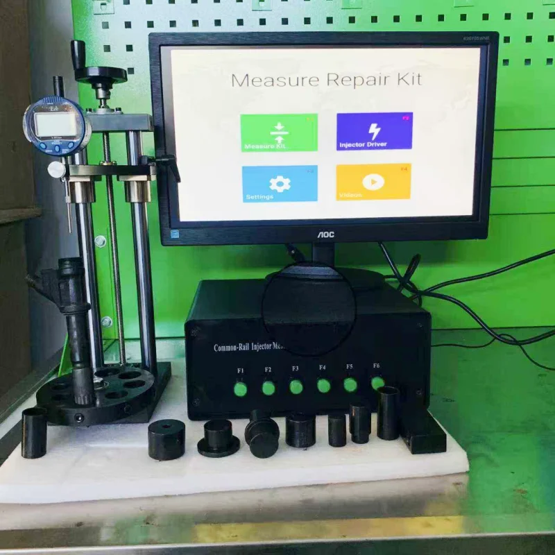 CR3-C Common Rail Injector Stroke Tester Stage 3 Tool Injector Lift Measurement Tools 1 Year Warranty 99% Accuracy
