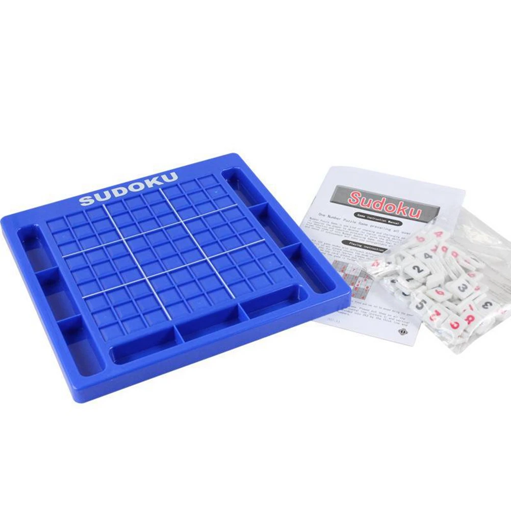 

Intelligent Sudoku Game Kids Logical Training Board Puzzles Numbers Checkerboard Improve Creativity Problem Solving Skills