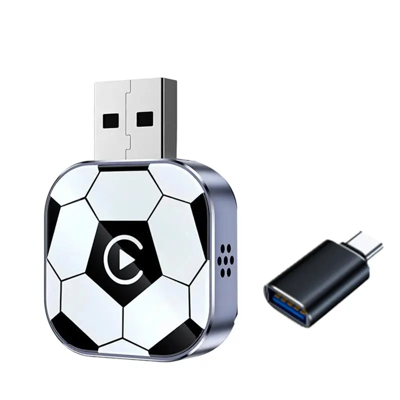 A98M Wireless Carplay Adapter 2In1 AI Box Android AUTO USB Dongle Bluetooth5.0+ Wifi Wired Carplay Connection