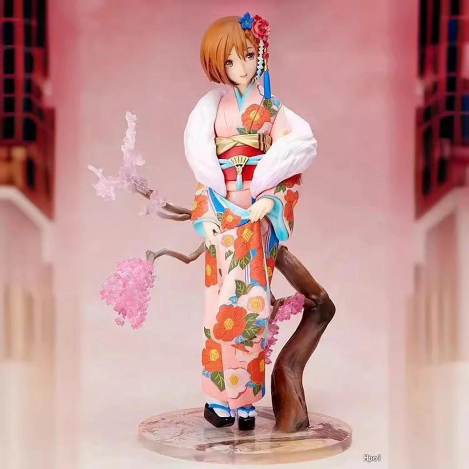 19CM Anime Figure Vocaloid Meiko Miku Figure 1/8 Hanairogoromo