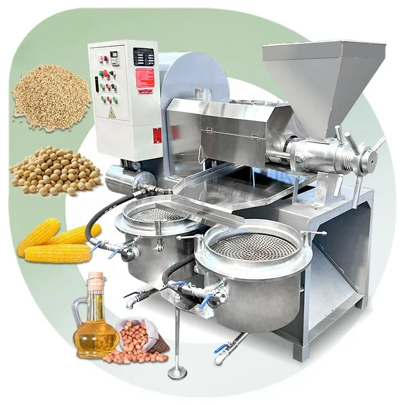 Corn Soybean Peanut Groundnut Sesame Oil Make Mill Expelling Extraction Machine