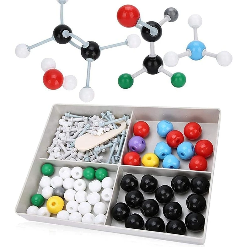 HOT-125 Pcs Molecular Model Kit Electron Orbital Model Chemistry Aid Tool For Teachers Students Scientists Chemistry Lesson