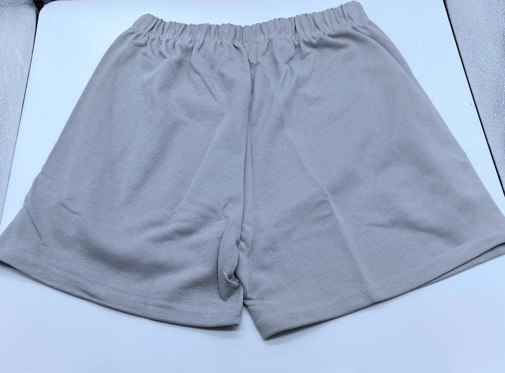 Herren 100% Reine Baumwolle Sportshorts für Alle Jahreszeiten Retro Lässige Stylische Streetwear Lose Athletische Shorts Mit Seitentaschen – Detail 31