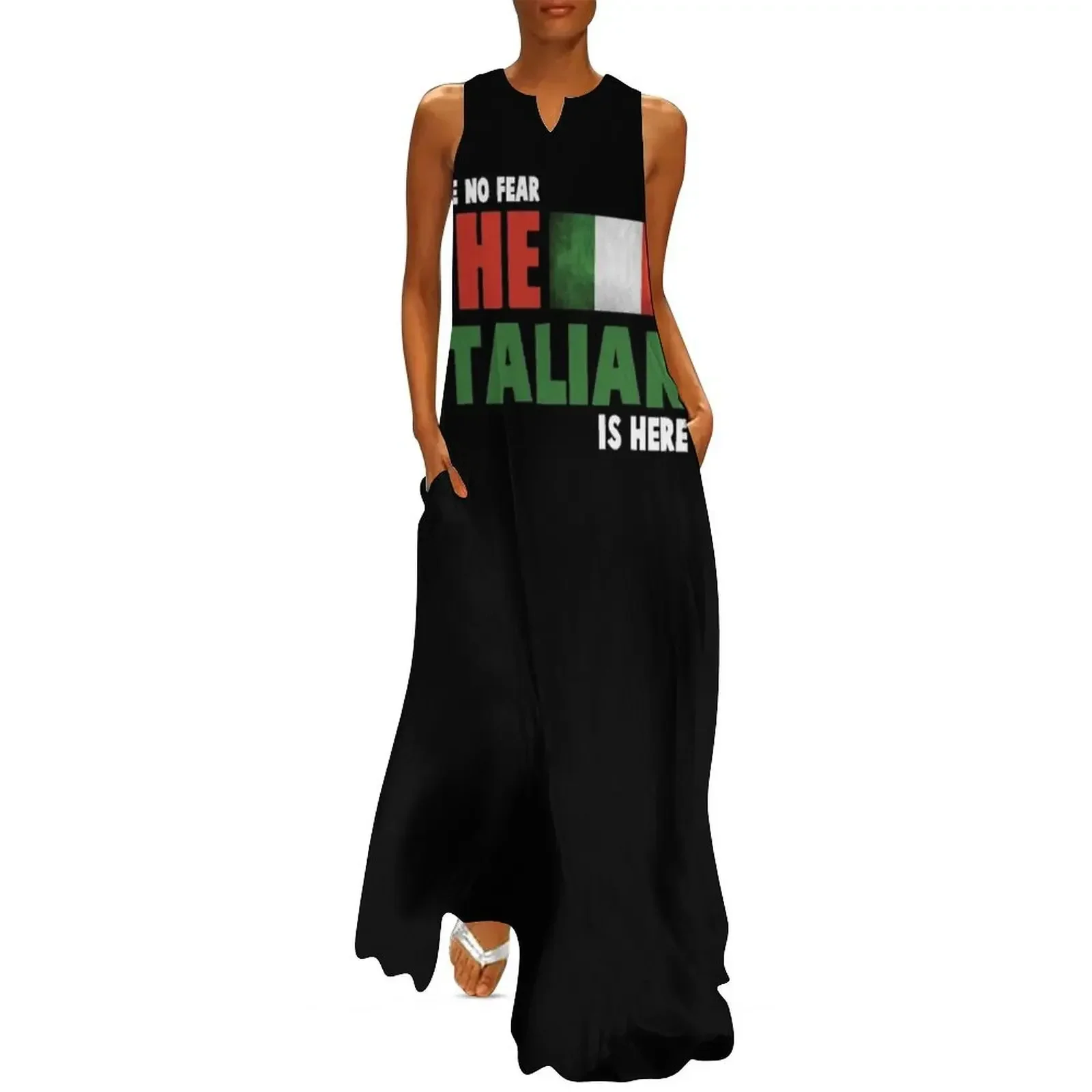 

Have No Fear The Italian Is Here Pride Novelty Souvenir Long Dress summer dress woman 2025 trendy Dress