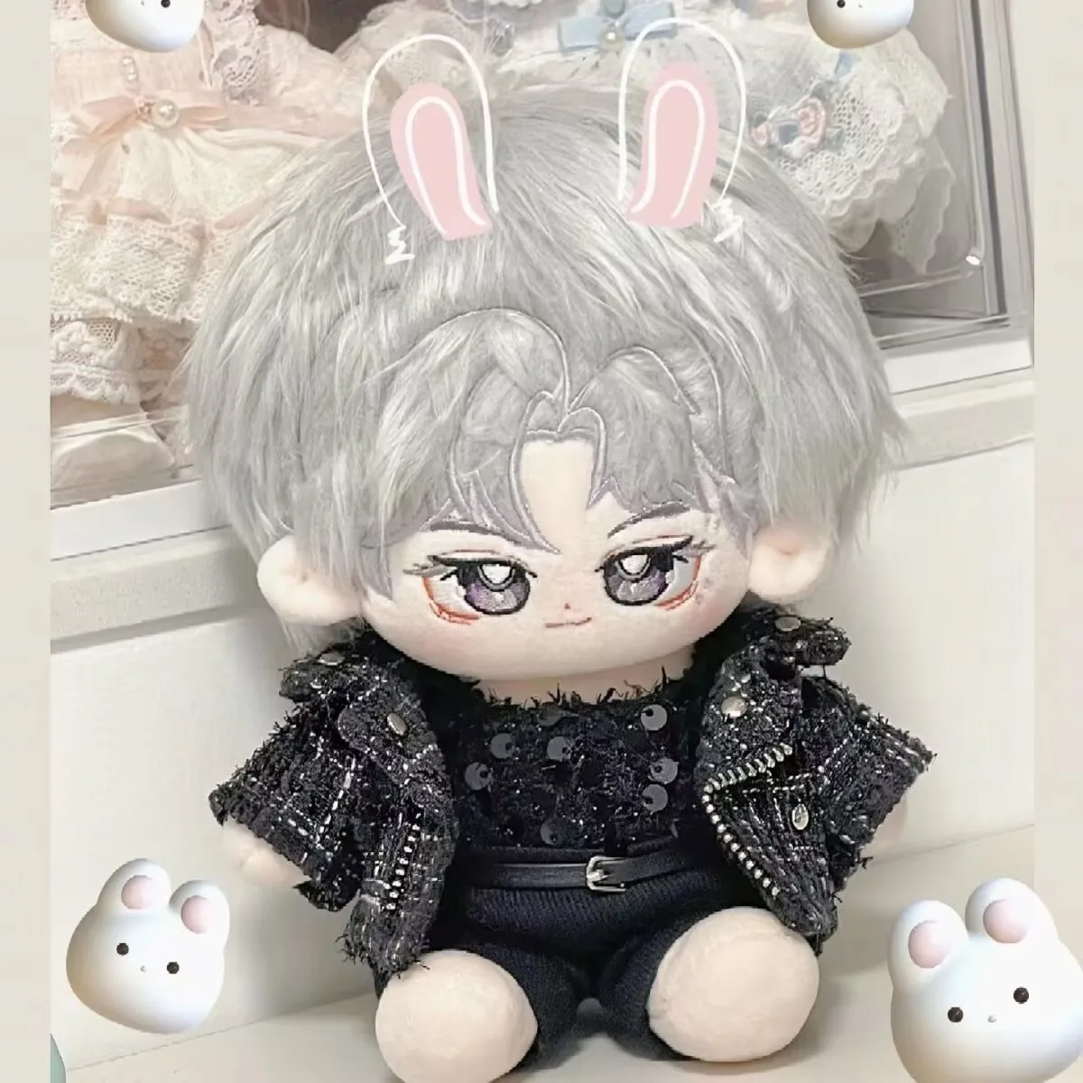 Luo Yunxi атрибут 20 см хлопковая кукла плюшевая игрушка плюшевая игрушка вентилятор товары подарки отправлены