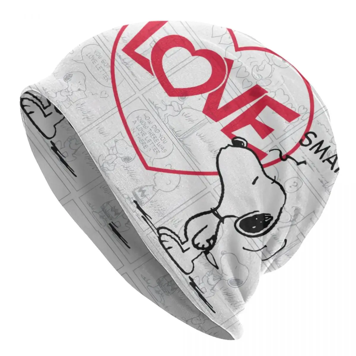

Cartoon Snoopy Woodstock Animation Skullies Beanies Caps Streetwear Winter Warm Women Men Knitted Hat Adult Unisex Bonnet Hats