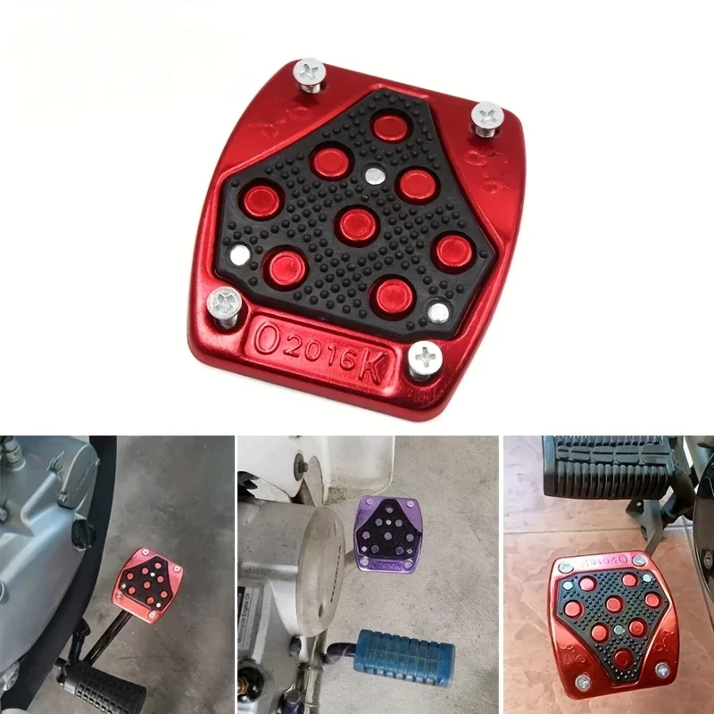 

Universal Off-Road Motorcycle Anti-Slip Brake Pedal Cover Iron Footrest With Anti-Slip Surfaceootre Enhance Control