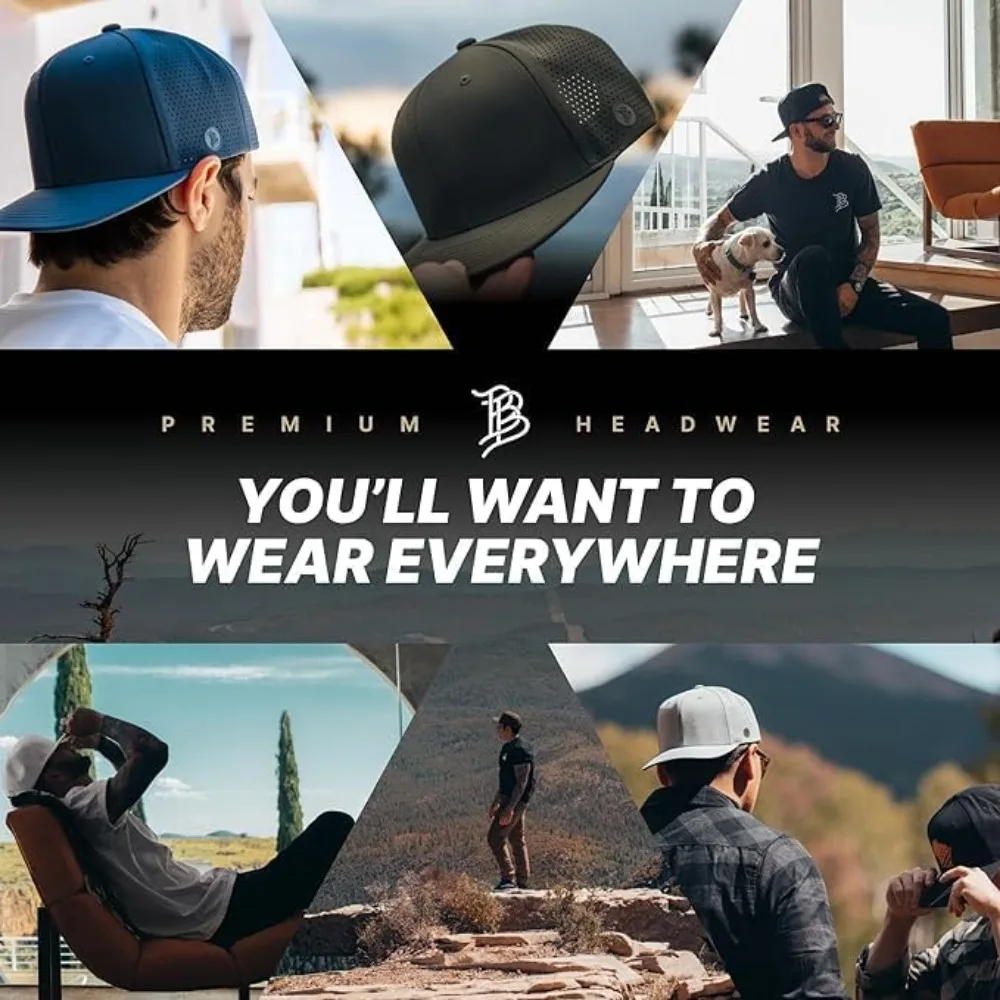 قبعة بيسبول فيروزية فاخرة - حافة مسطحة من Elite، خفيفة الوزن ومريحة، طراز أريزونا #6