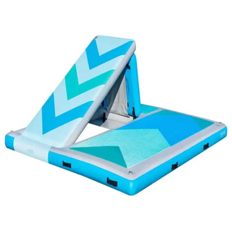 Pool Beach Ocean Water Cushion Inflatable Water Platform Inflatable Wharf Floating Platform