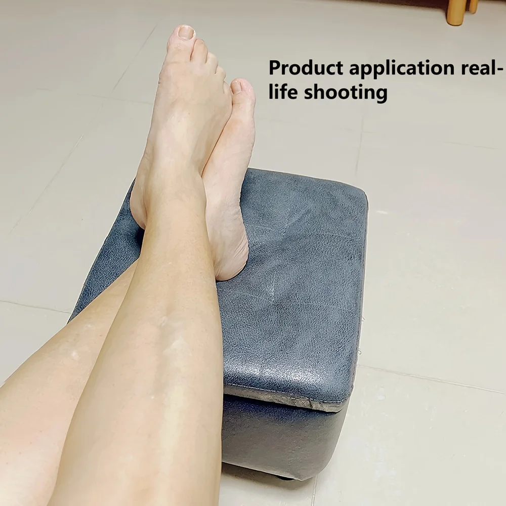 قطعة واحدة من مقعد متعدد الوظائف مبطن وناعم شديد التحمل مع مساحة تخزين - مسند مربع حديث مع وسادة قماشية