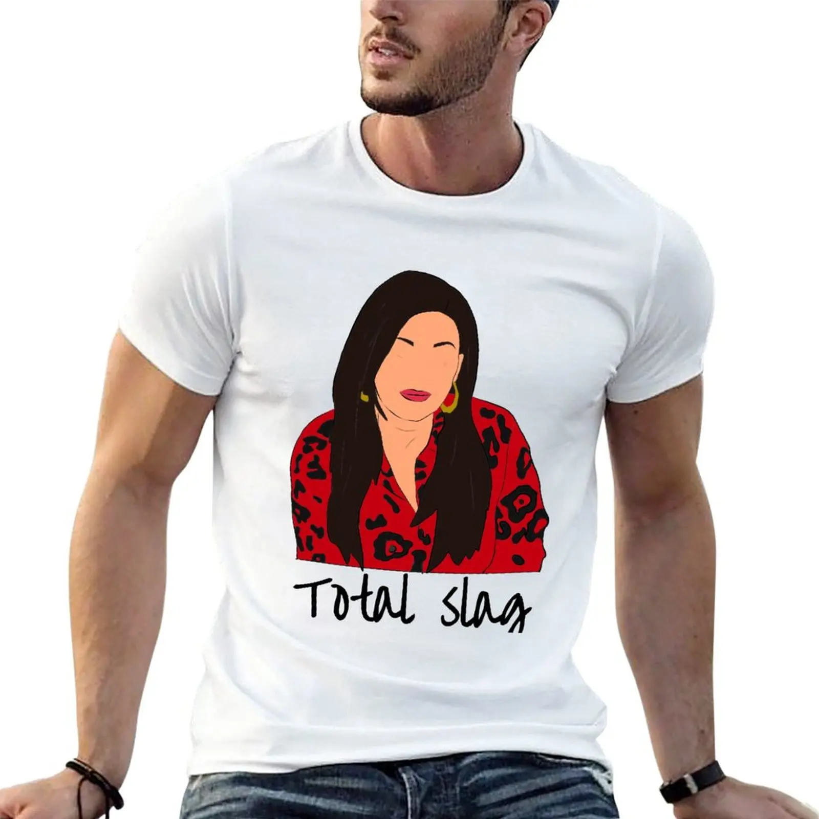 New Eastenders Kat Slater total slag T-Shirt quick drying t-shirt vintage clothes Oversized t-shirt men t shirt