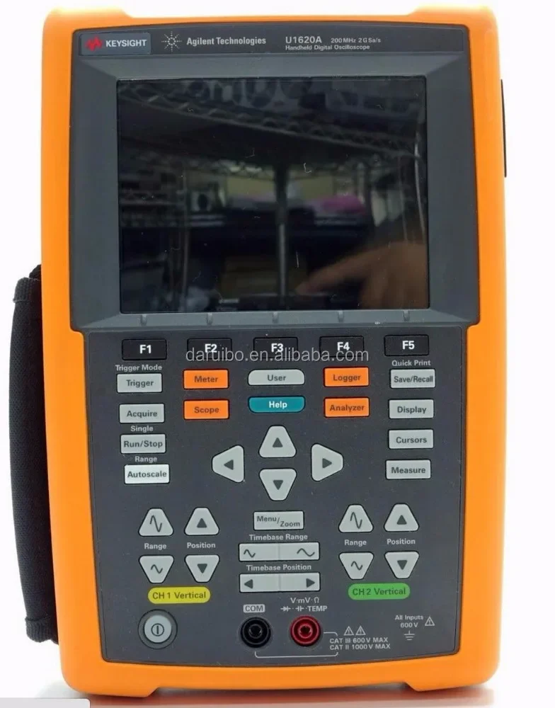 Keysight Used U1620A Handheld Digital Oscilloscope, 200MHz (Agilent U1620A)