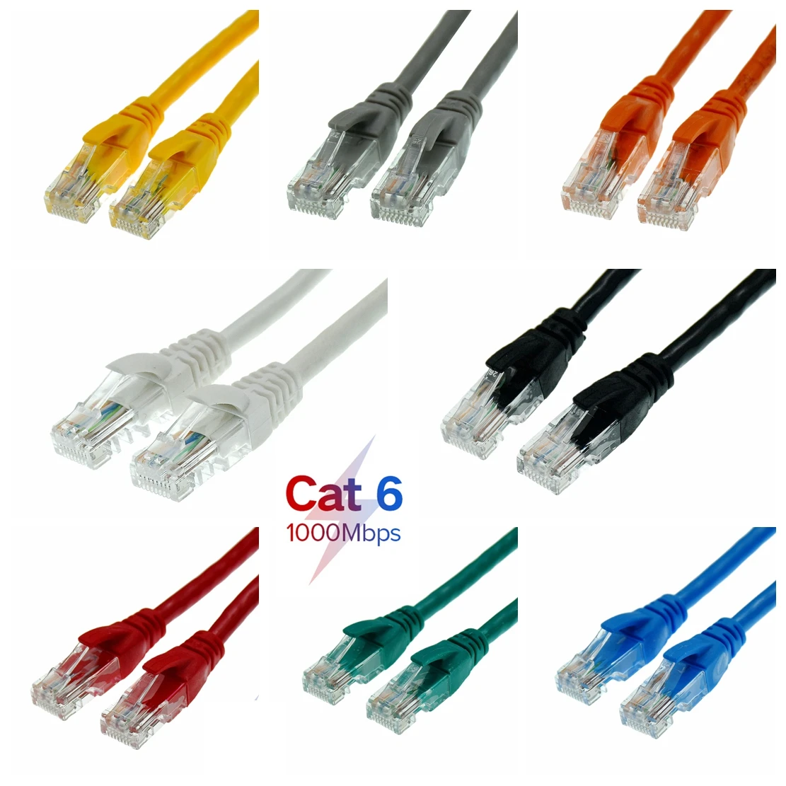 Short CAT6 RJ45 Cable CAT 6 CAT6e cat5a UTP Ethernet Network Router Modem extension Cable Male to Male RJ45 Patch LAN cable Cord