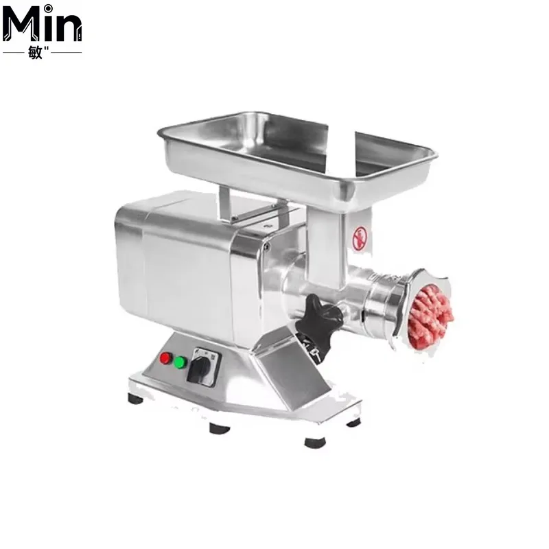 

Commercial Meat Grinder Mincer Machine for Kitchen Restaurant Food Processing Meat Cutting Mincing
