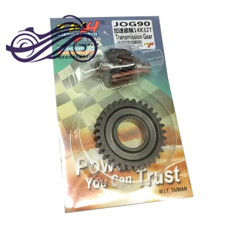 TWH racing transmission gear set suitable for Yamaha JOG50 JOG90  scooter modification tail teeth acceleration gear