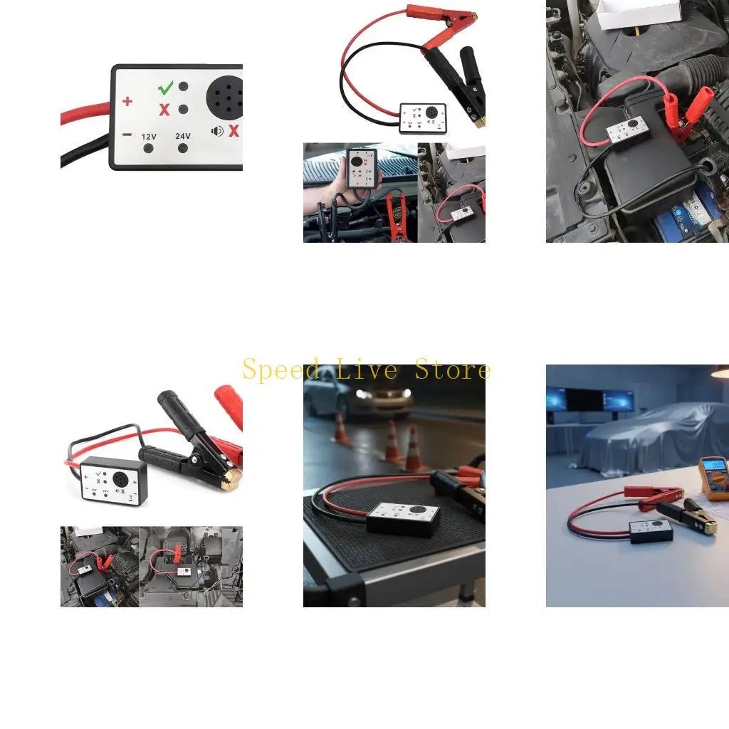 547C Universal 12V 24V Car Battery Protector With Real Time LED Monitoring For Safe Electrical System Operation