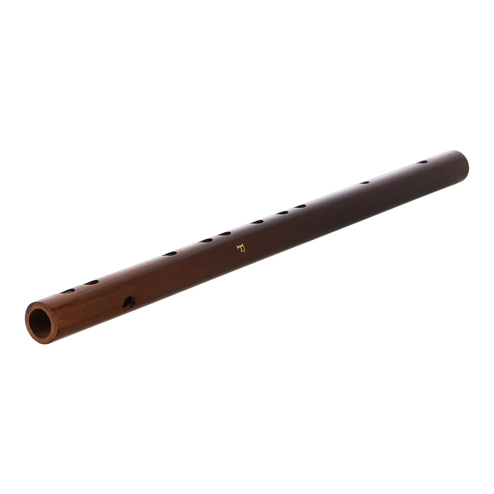 1Set F Key Bamboo Flute Small Transverse Chinese Musical Instrument Beginner-Friendly Woodwind Instrument for Practice