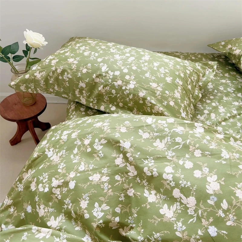 

Пододеяльник из хлопка, современный отель, мягкая наволочка, постельное белье, скандинавский чехол, простыня, комплект из 4 предметов, плоская удобная дышащая кровать из 3 предметов