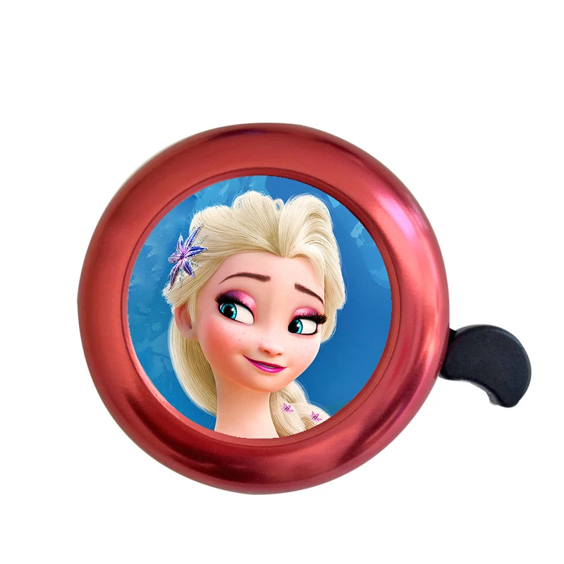 5 سنتيمتر سبايدرمان أنيمي بوق الدراجة الرجل الحديدي كابتن أمريكا سبائك الألومنيوم دراجة جرس حلقة سوبر بصوت عال الدراجة اكسسوارات الاطفال الهدايا