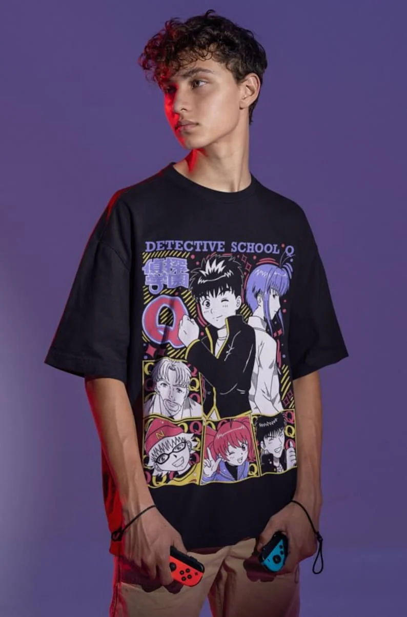 Detective School Q T-Shirt Anime Manga Shirt
