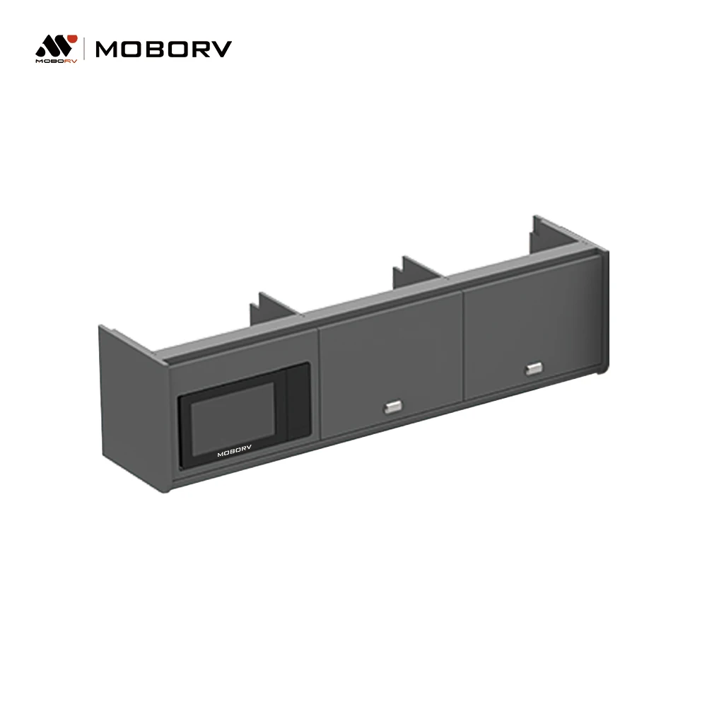 

MOBORV CE Certified DIY Kit Light Weight Upper Cabinet for Camper Van Conversion Bed Lift System for Cars Vehicles Appliances